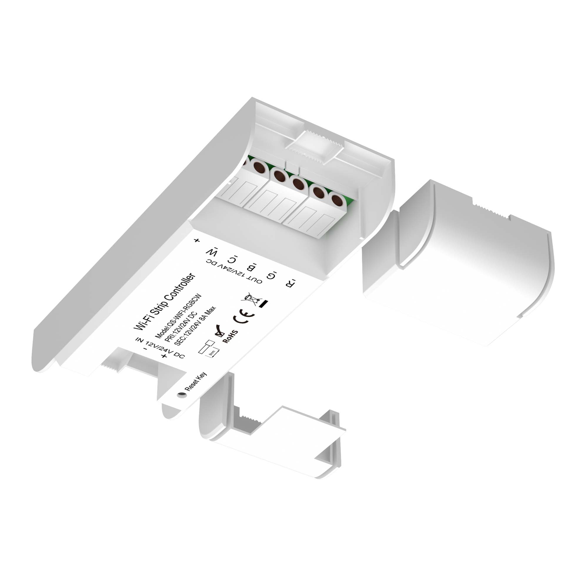 WIFI контроллер RGBCW для светодиодных лент, 8A ST LUCE ST9000.500.01RGBCW