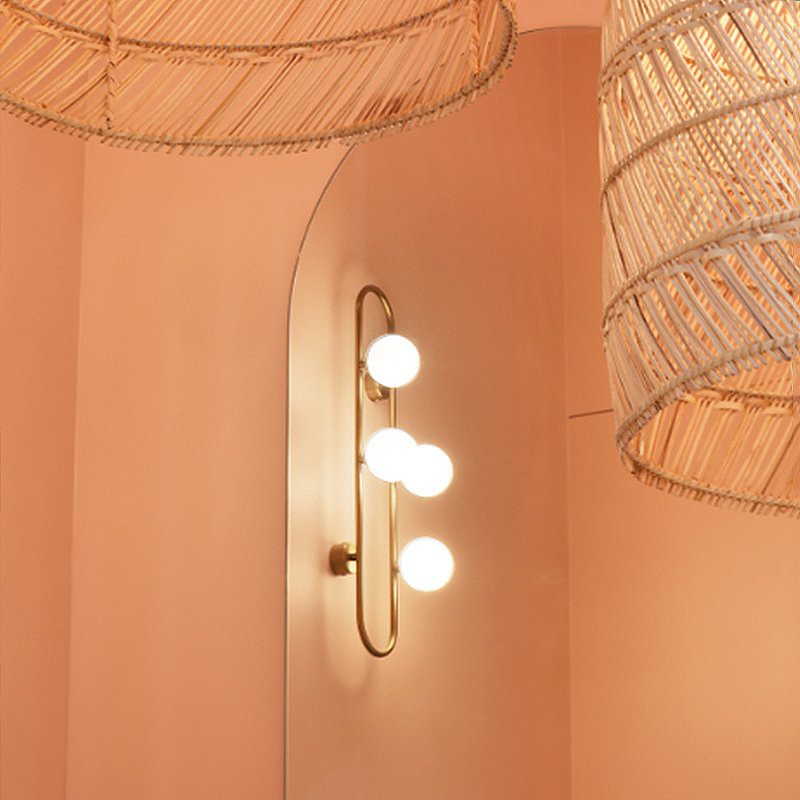 Настенное бра HOOP WALL H77 Gold 140761-26