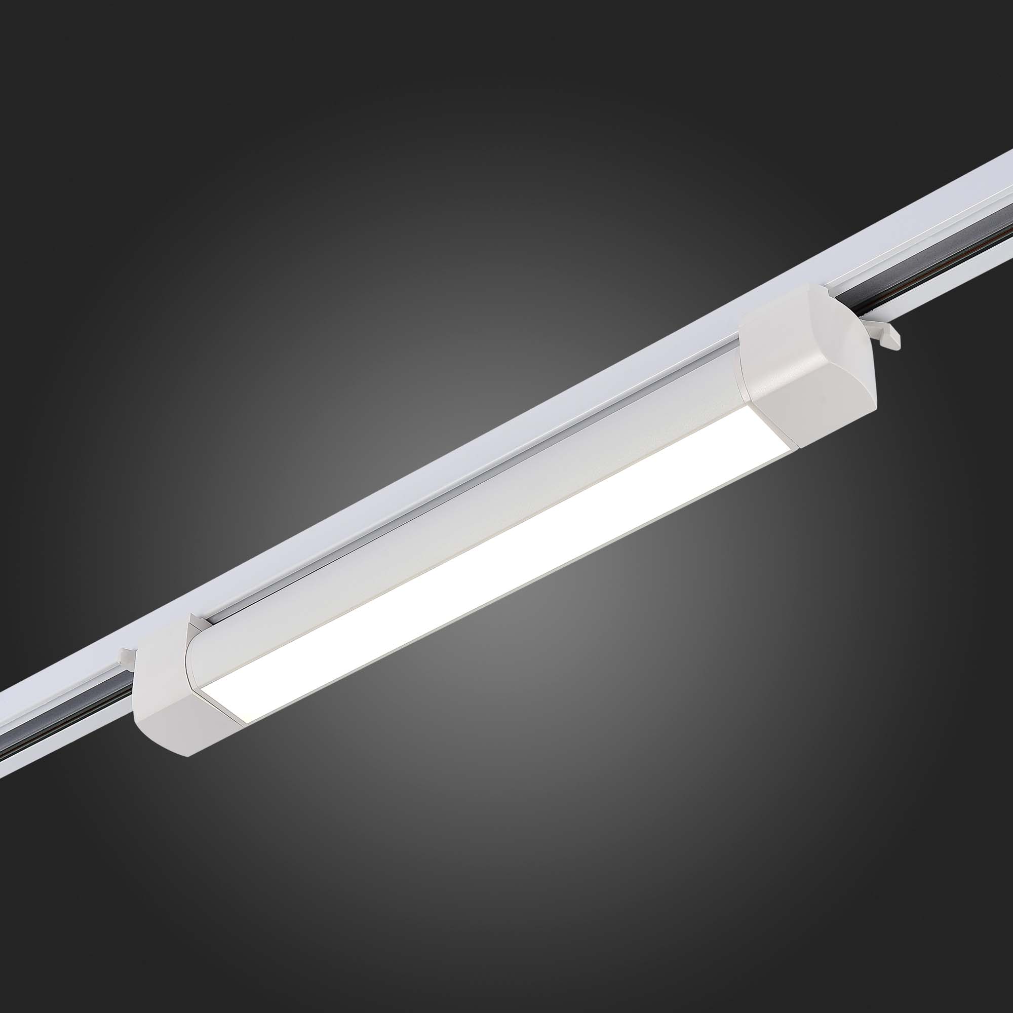 ST368.536.20 Св-к трек. Белый LED 1*20W 3000K 1 450Lm Ra&gt;90 120° IP20 L387xW49xH54 170-240V BASE