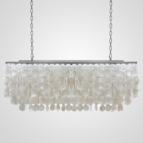 Люстра Rectangle Shell Chandelier 2 Cascades от Imperiumloft 75535-22