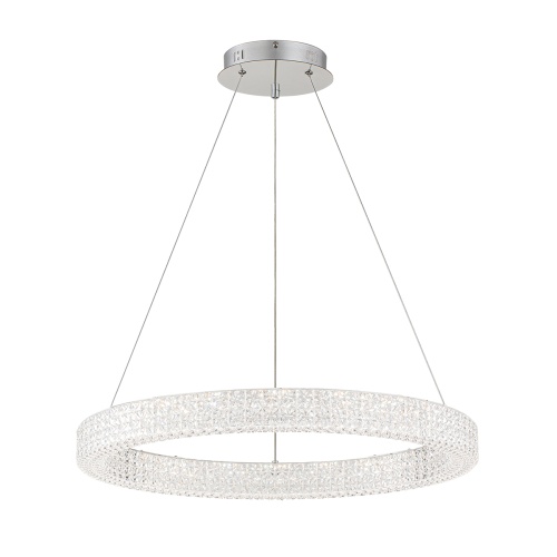 Подвесной светильник Escada 10233/1 LED*40W Chrome/Clear