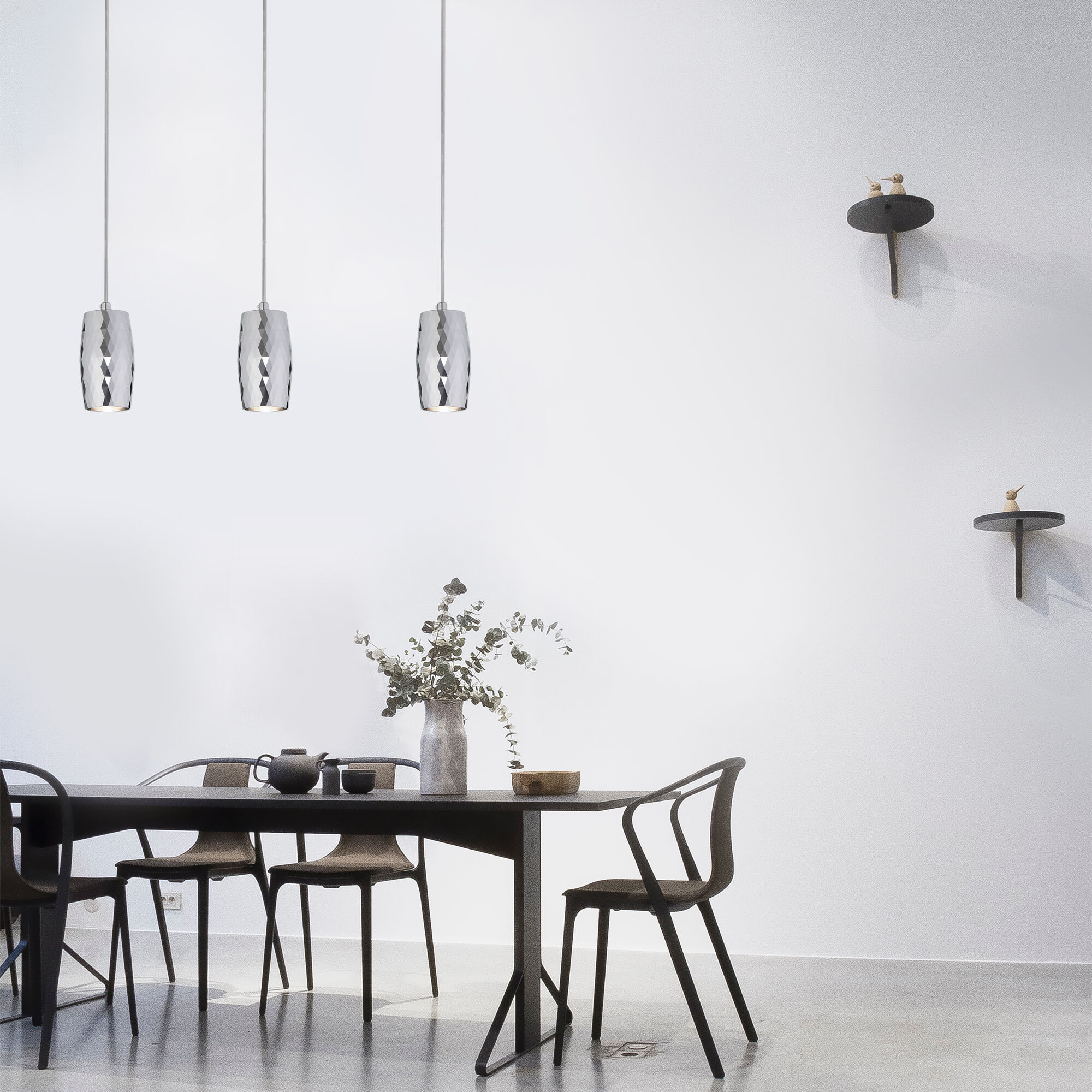 Подвесной светильник Eurosvet 50246/1 LED хром