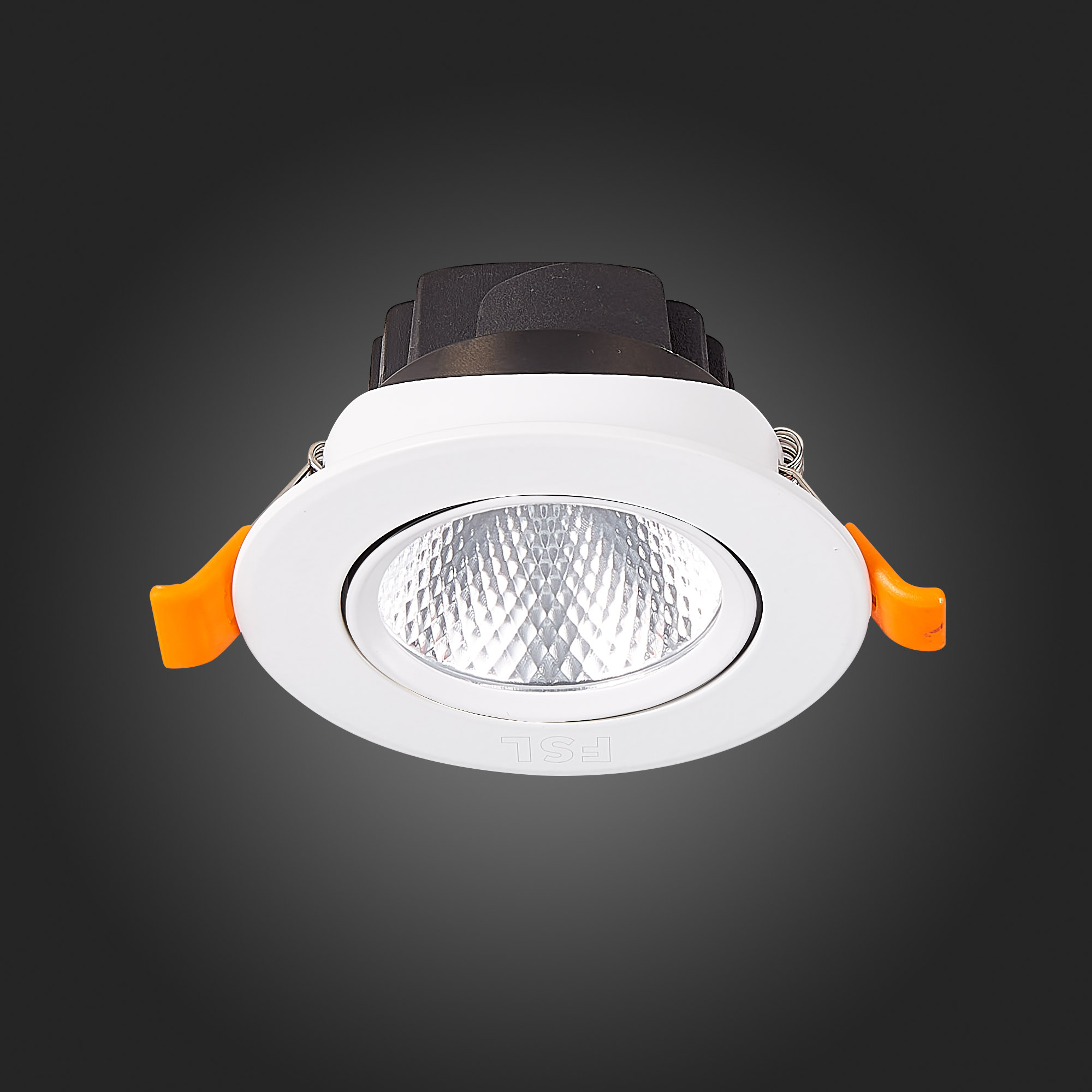 ST211.538.06.24 Св-к встр. Белый LED 1*6W 3000K 480Lm Ra80 24° IP20 D86xH50 220-240V Встраиваемые светильники