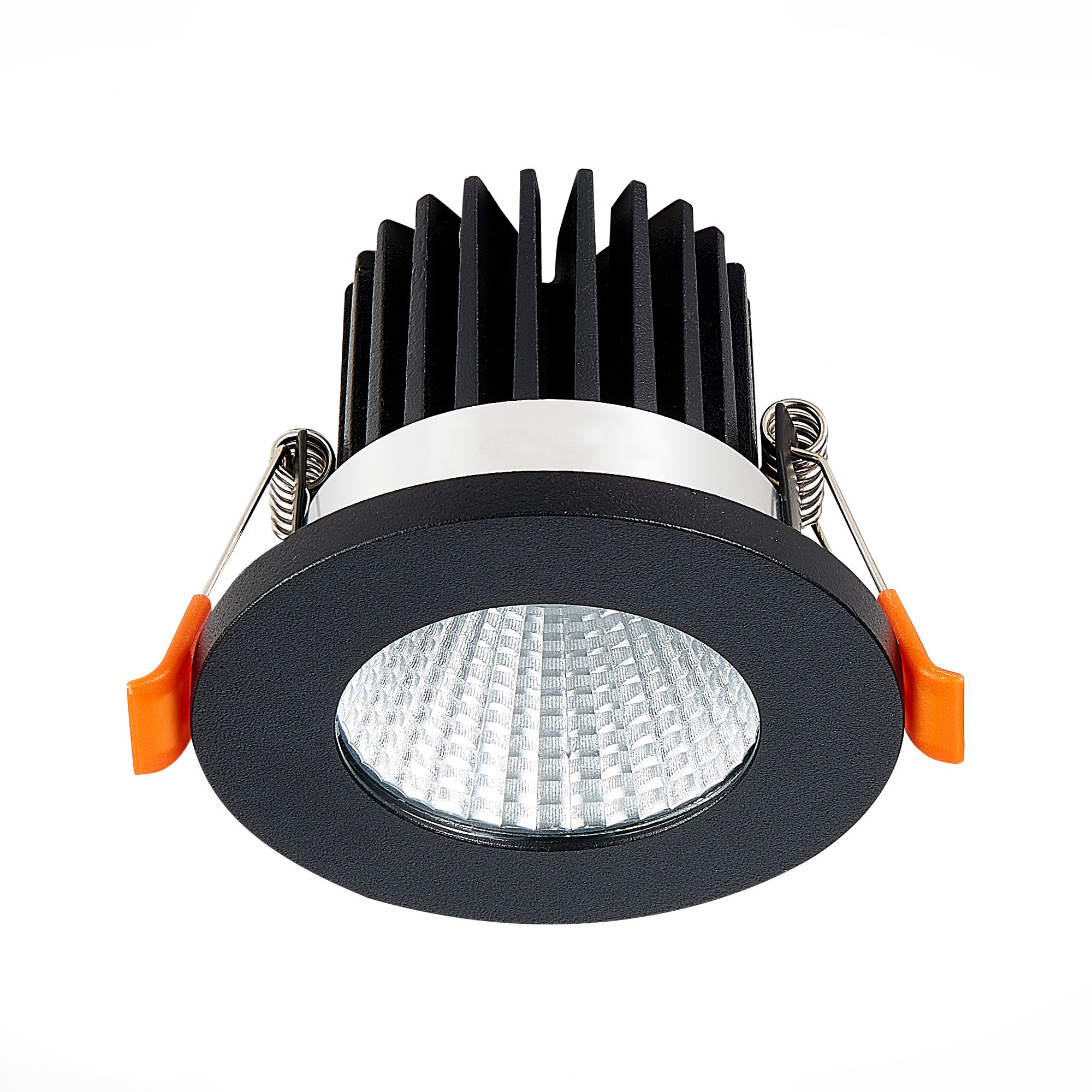 ST704.448.10 Св-к встр. Черный LED 1*10W 4000K 900Lm Ra>90 38° IP20 D79xH62 170-240V Встраиваемые светильники