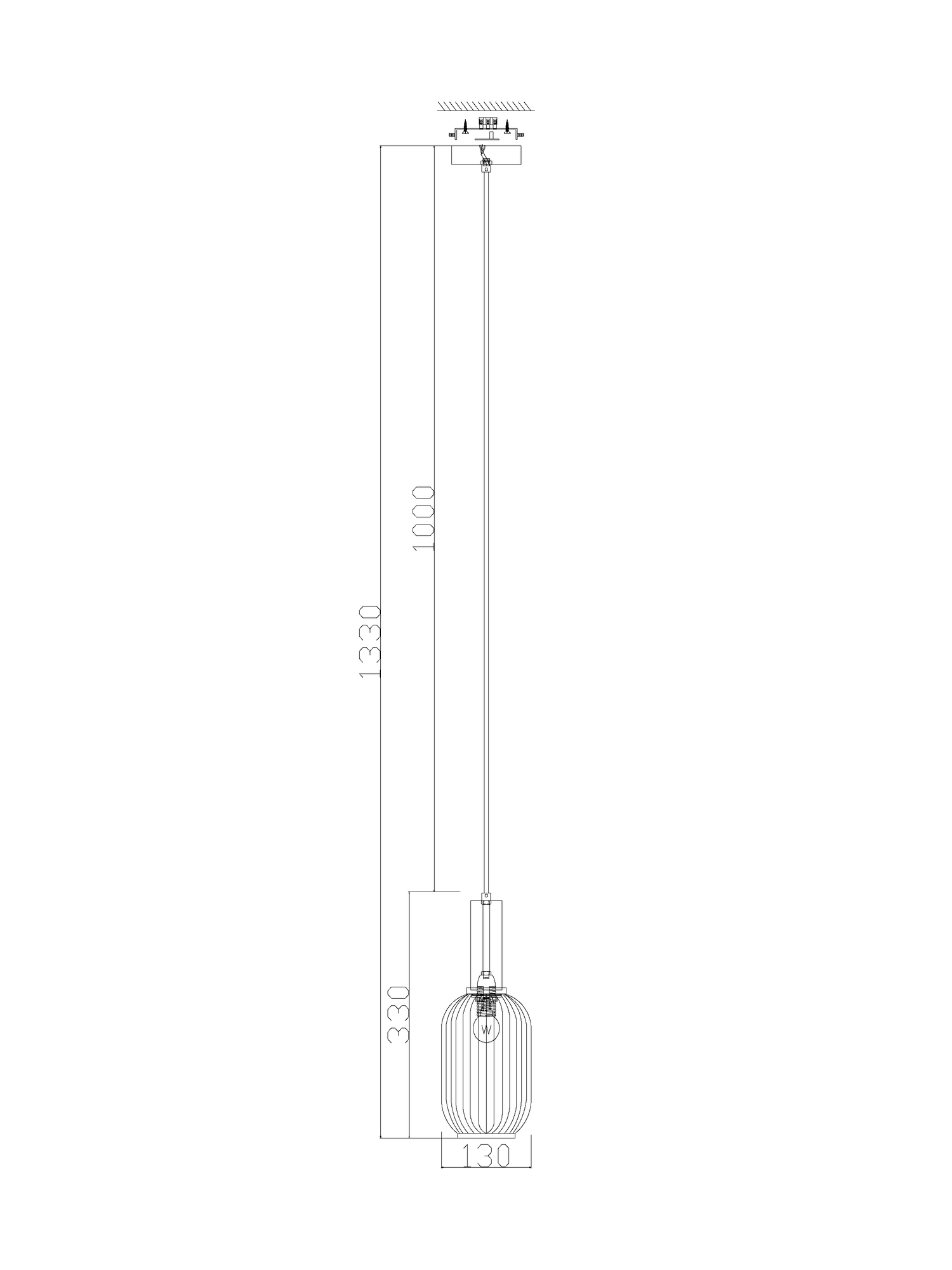 Подвесной светильник Freya FR8013PL-01AM
