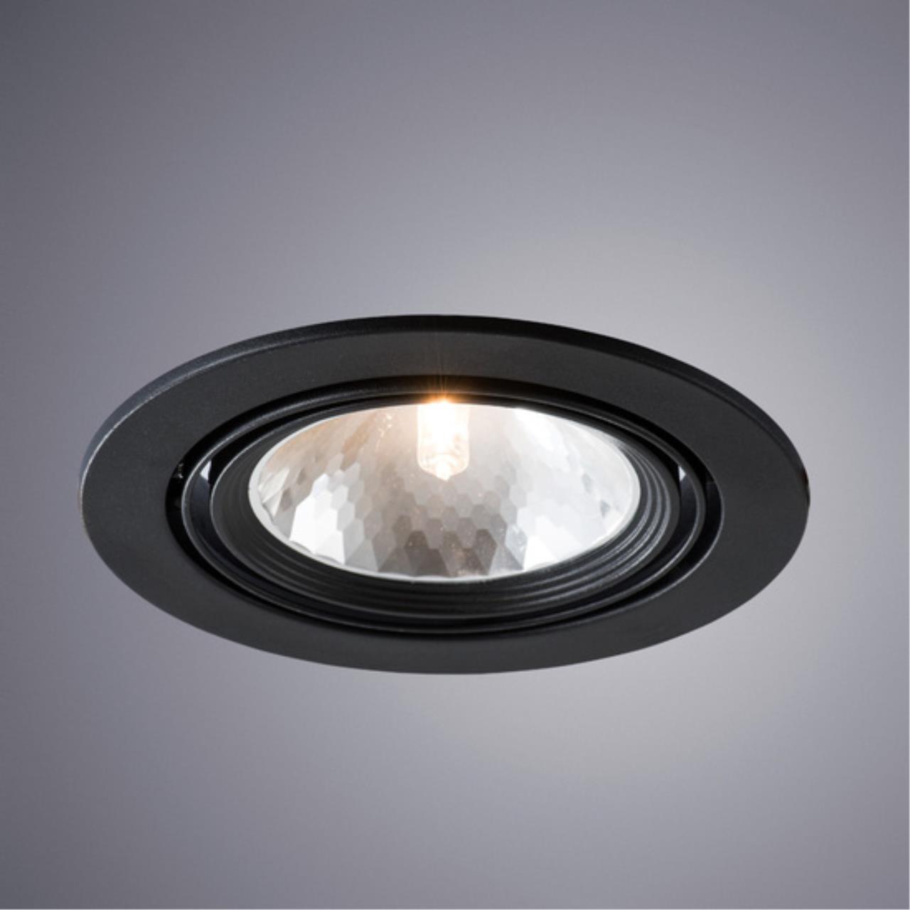 Точечный встраиваемый светильник Arte lamp A6664PL-1BK СВЕТИЛЬНИК ПОТОЛОЧНЫЙ