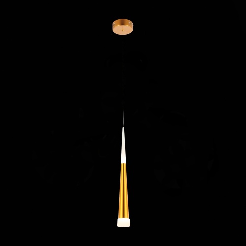 SLE200103-01 Светильник подвесной Золотистый/Золотистый, Белый LED 1*7W 3000K ORPELO