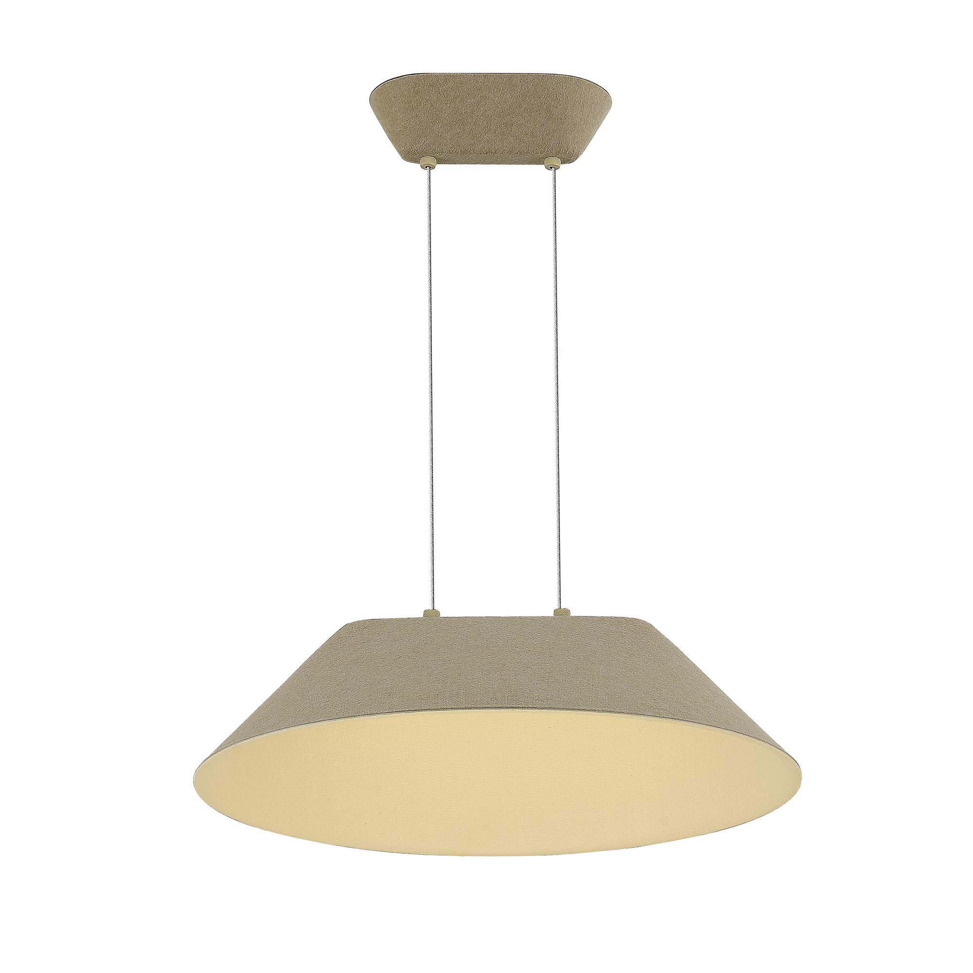 SL3001.713.01 Светильник подвесной ST-Luce Бежевый,Белый/Бежевый,Белый LED 1*12W СЕНТИТО