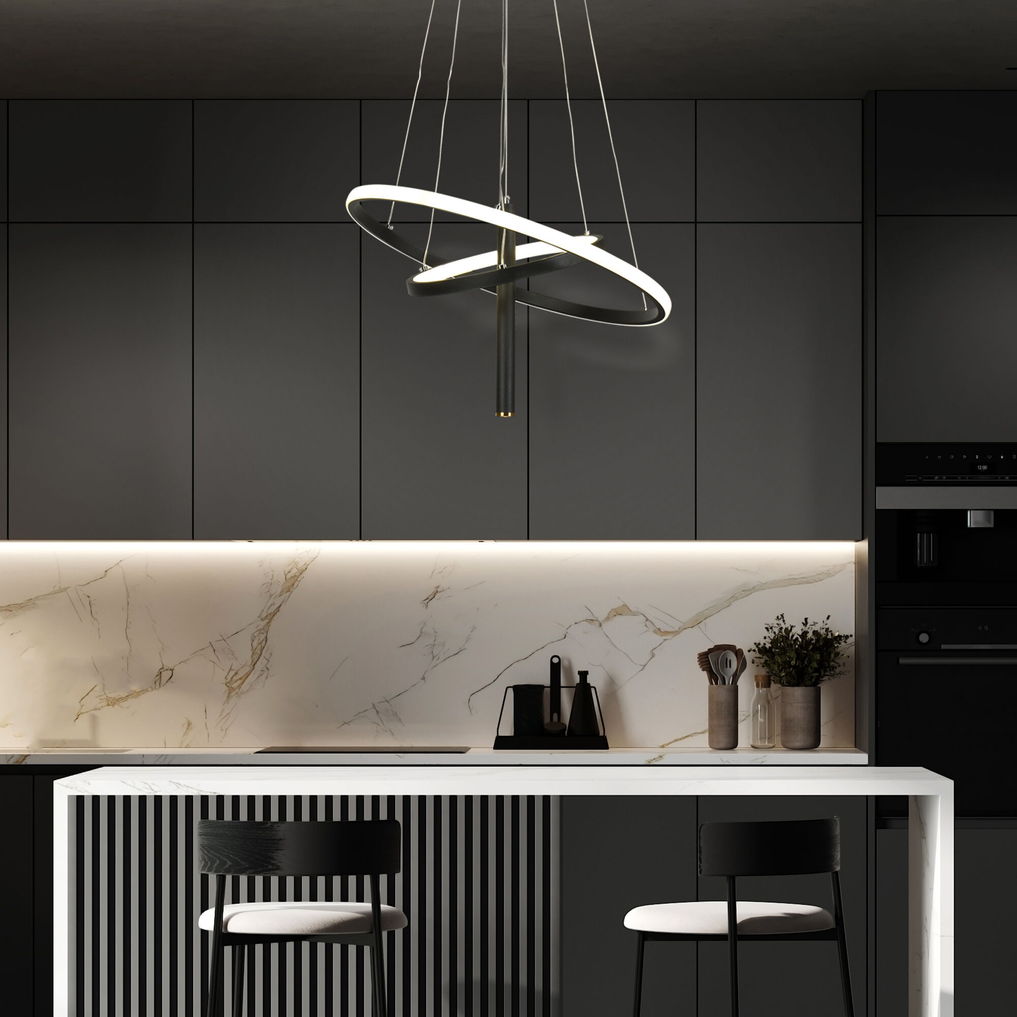 Светильник подвесной Eurosvet 90270/1 черный