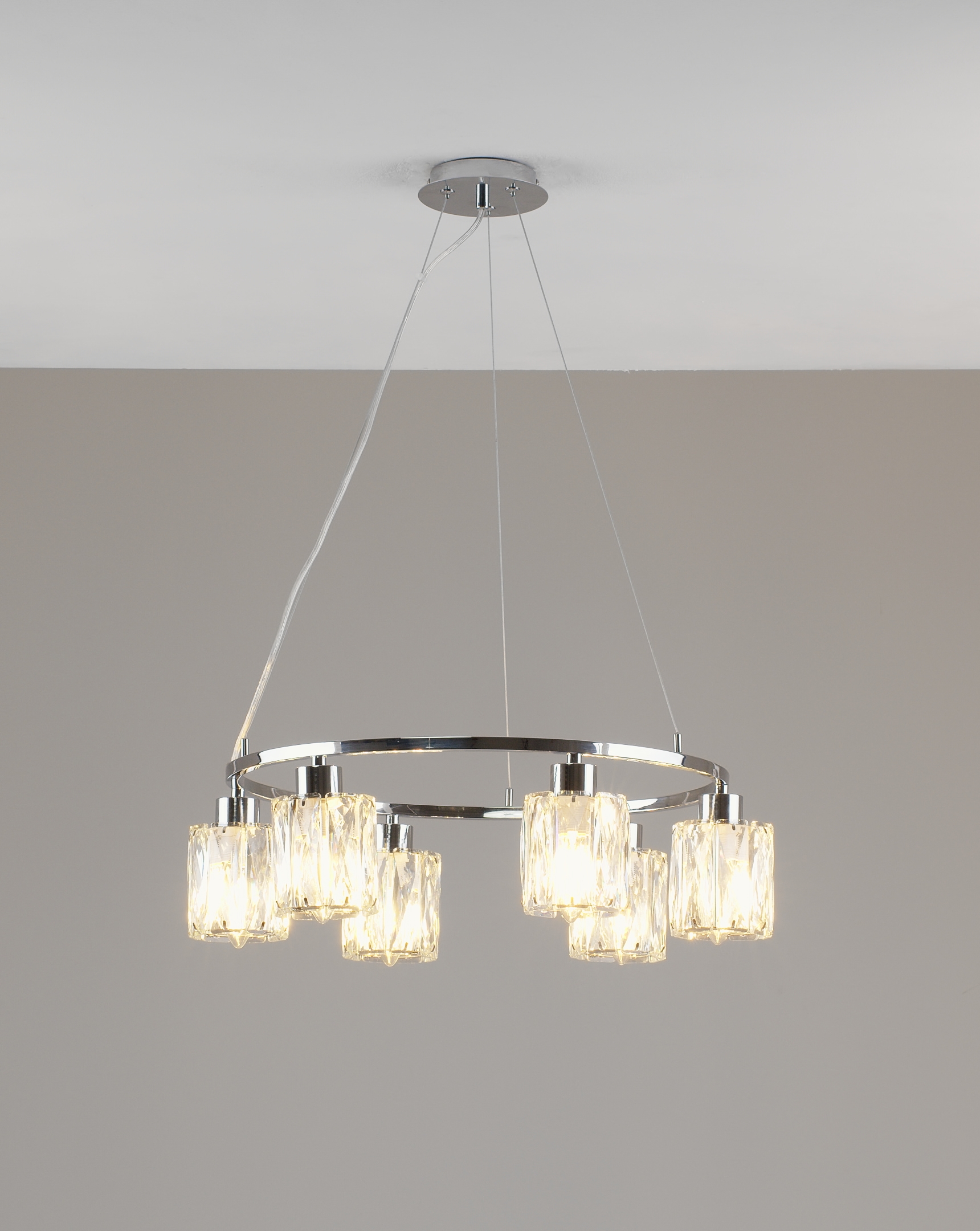 Люстра подвесная Moderli V11707-6P Prismique