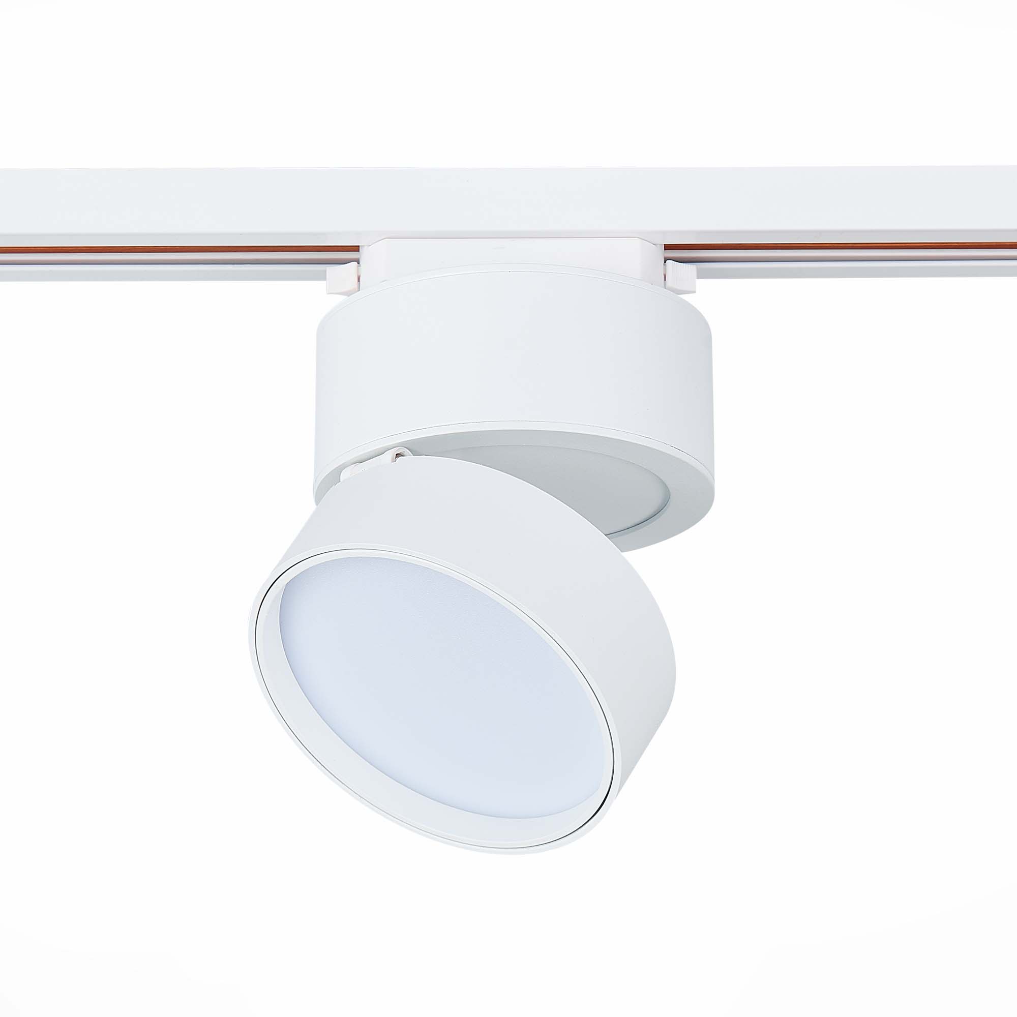 ST651.546.14 Св-к трек. Белый LED 1*14W 4000K 1 100Lm Ra>90 120° IP20 D104xH128 170-240VV БЭЙС