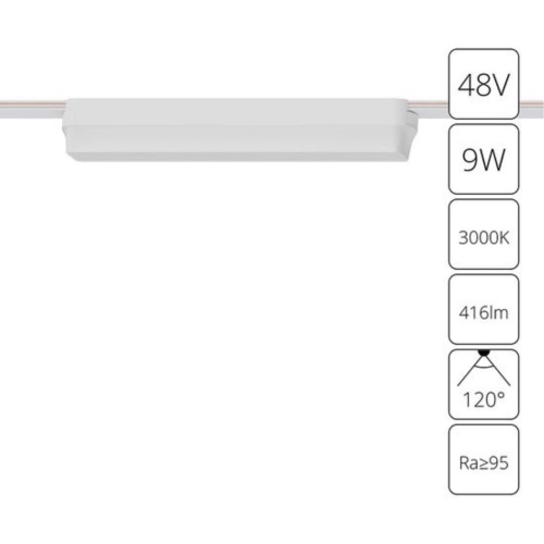 Магнитный трековый светильник Arte lamp A1153PL-1WH