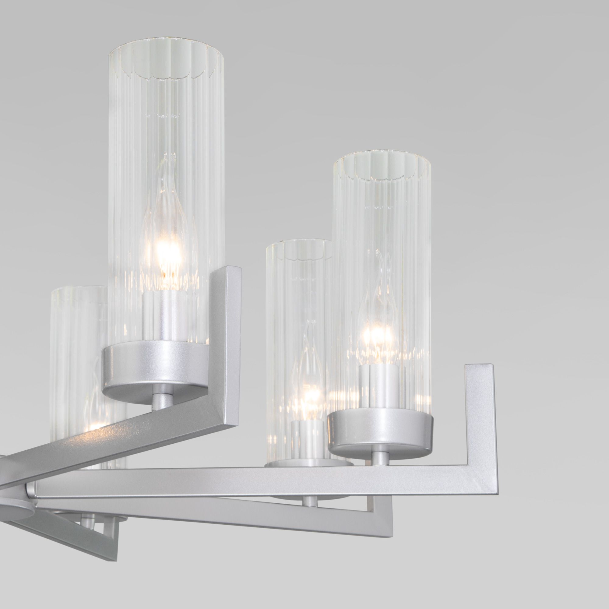 Подвесной светильник Eurosvet 60133/8 серебро