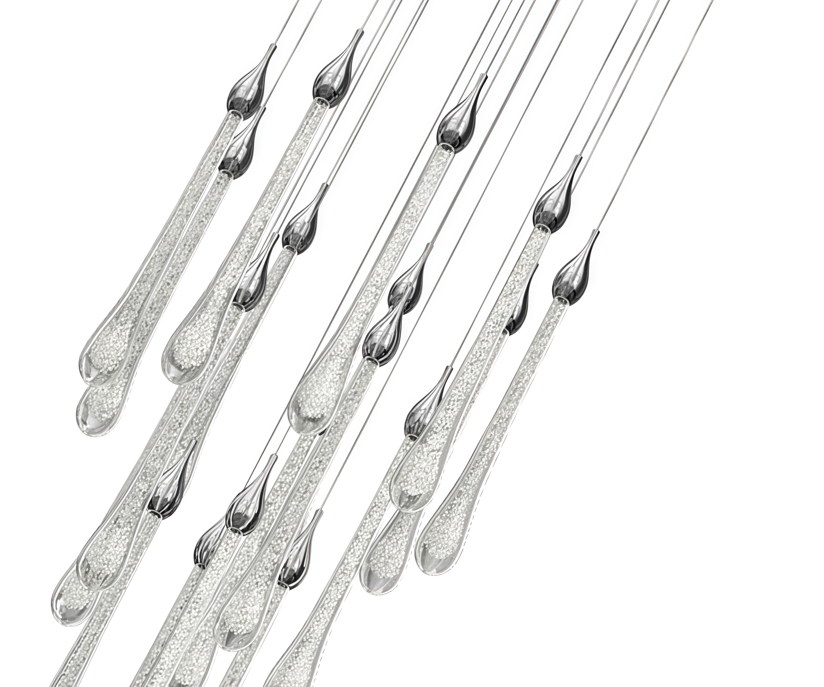 Люстра Kink Light каскадная Асмер хром 07860-18A,02