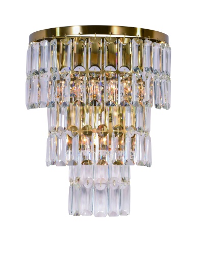 W2752P/4A PLATING BRASS+CLEAR (1) Настенный светильник NW
