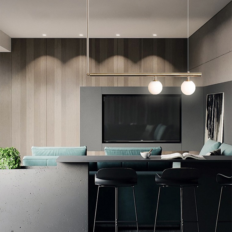 Подвесной светильник BARRA L88 Gold 204153-26