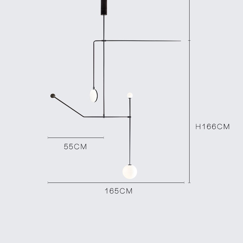 Люстра на штанге LINES 140823-26