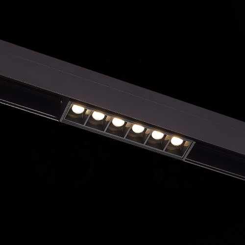 ST361.446.06 Магнитный трековый светильник Черный LED 1*6W 4000K 532Lm Ra&gt;90 36° IP20 L115xW22xH44 4 SKYLINE 48