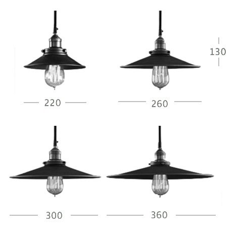 Подвесной светильник Loft Cone Pendant 30 74715-22