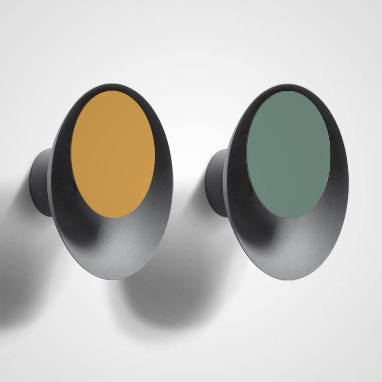 Бра TWIRL SUNSET D25 Grey/Green 102164-26