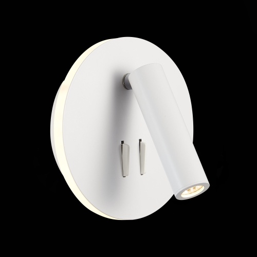 SL1586.513.01 Светильник настенный Белый LED 1*8W 3000K 624Lm Ra&gt;80 24° IP20 L-xW155xH155 170-240V Настенные светильники