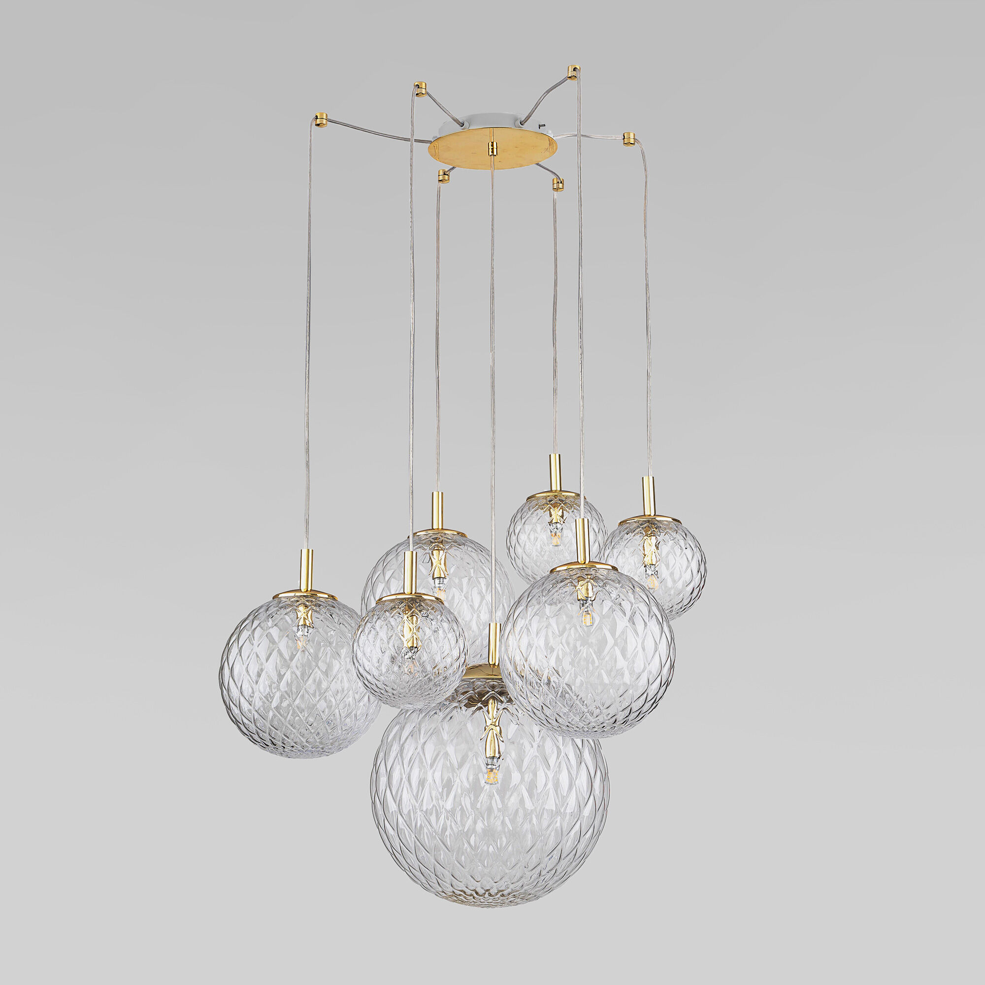 Подвесной светильник TK Lighting 4608 Cadix Gold