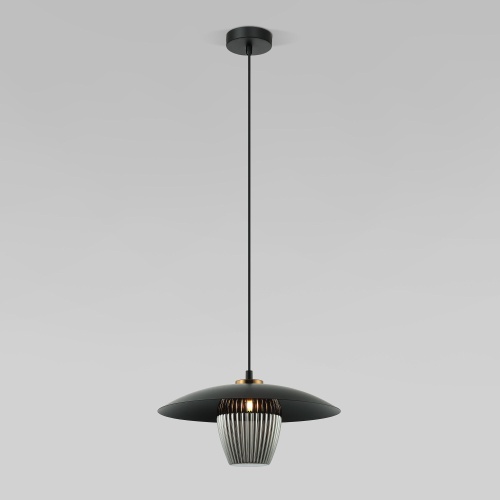  Eurosvet 50259/1/ подвесной светильник/ черный/дымчатый