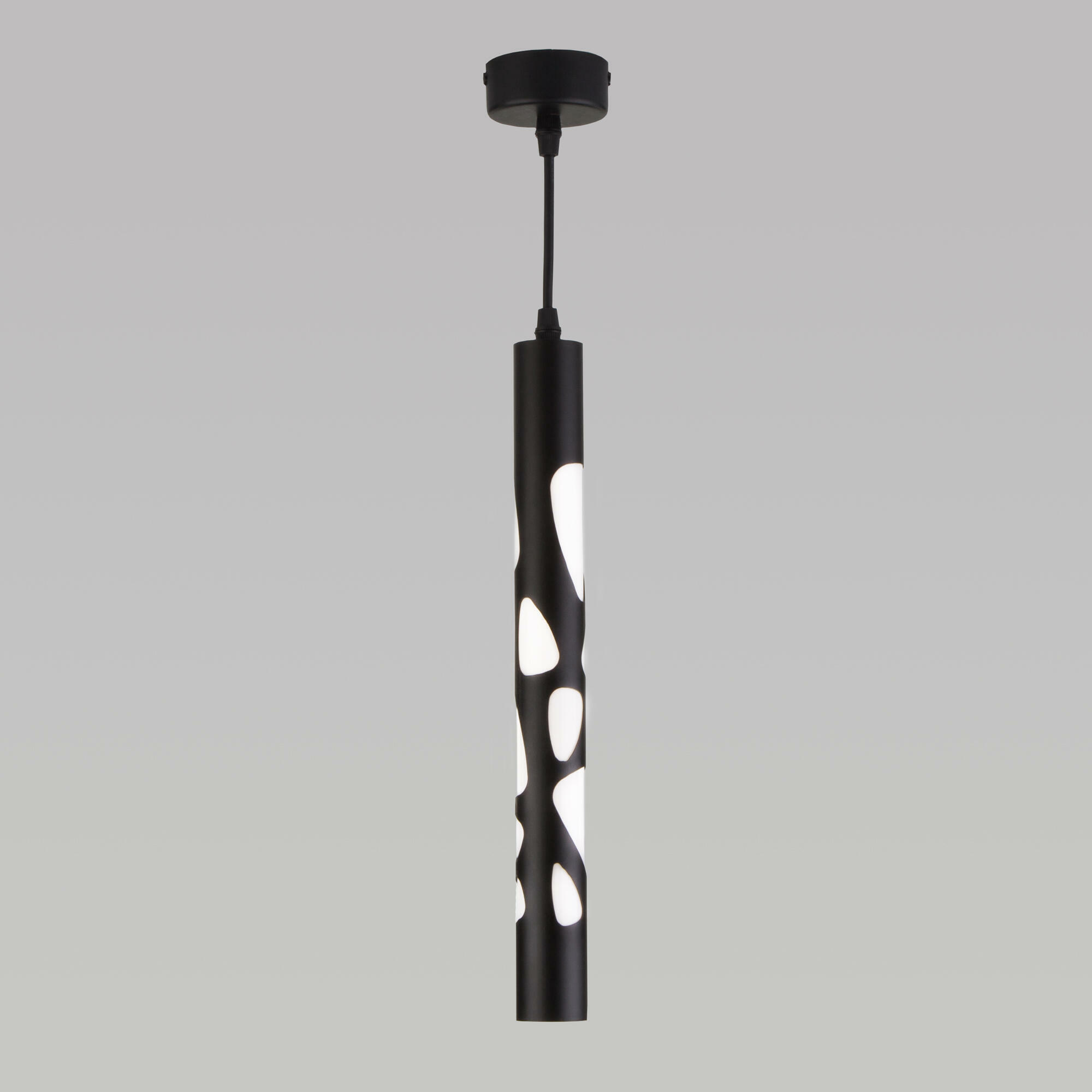 Подвесной светильник Eurosvet DLR037 12W 4200K черный матовый