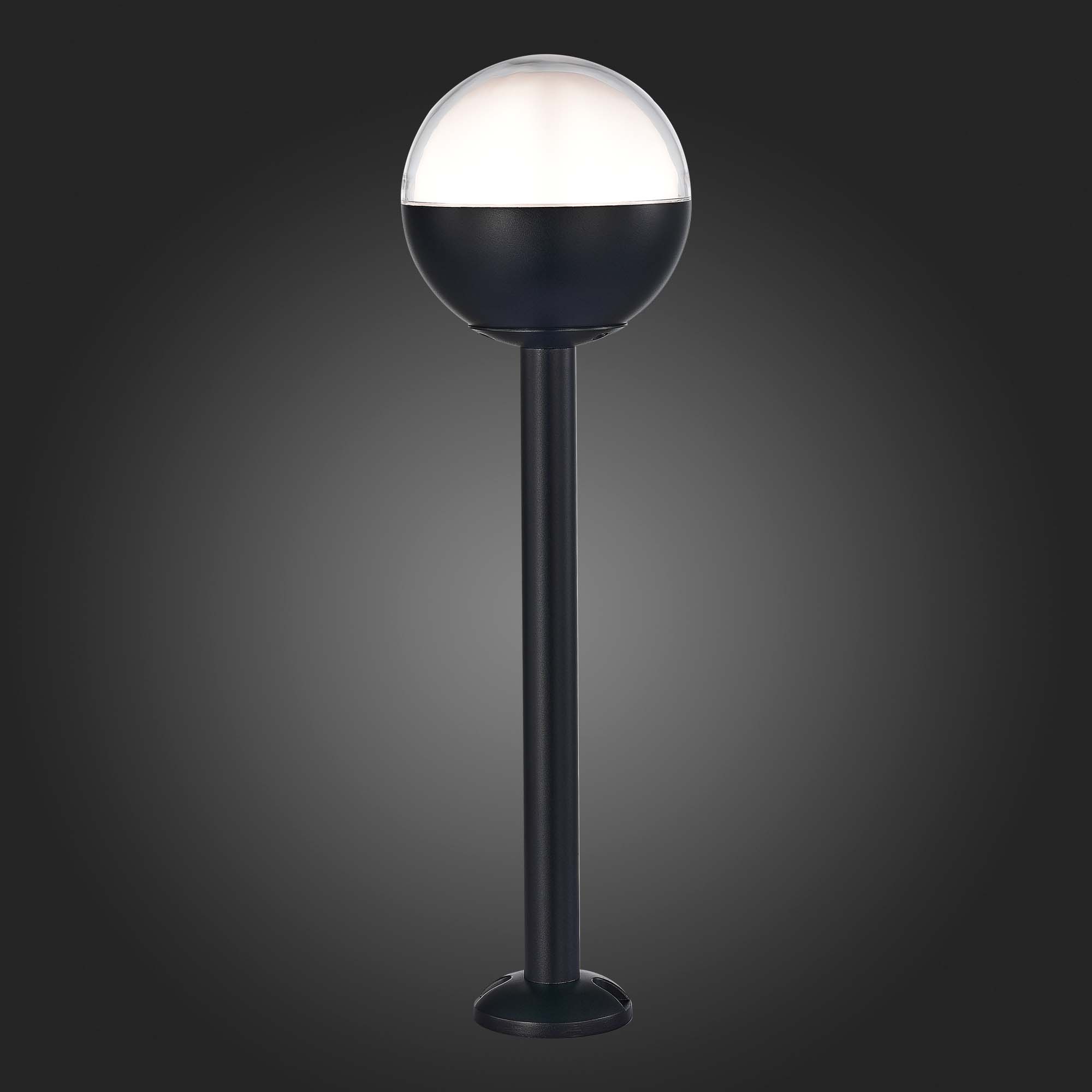 SL9000.415.01 Светильник уличный наземный ST-Luce Черный/Белый E27 1*40W OMBRA