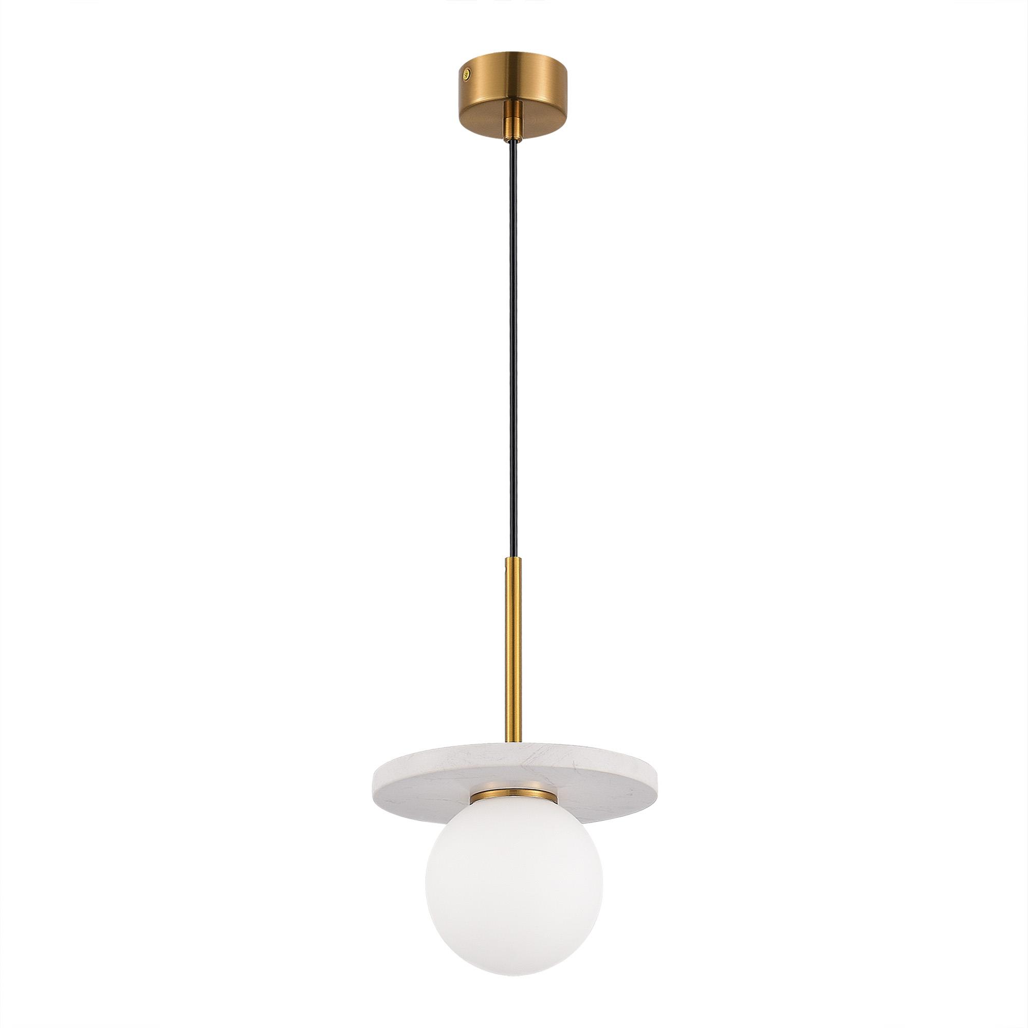 SL1191.353.01 Светильник подвесной ST-Luce Латунь/Латунь, Белый G9 LED 1*5W 4000K NEBULA