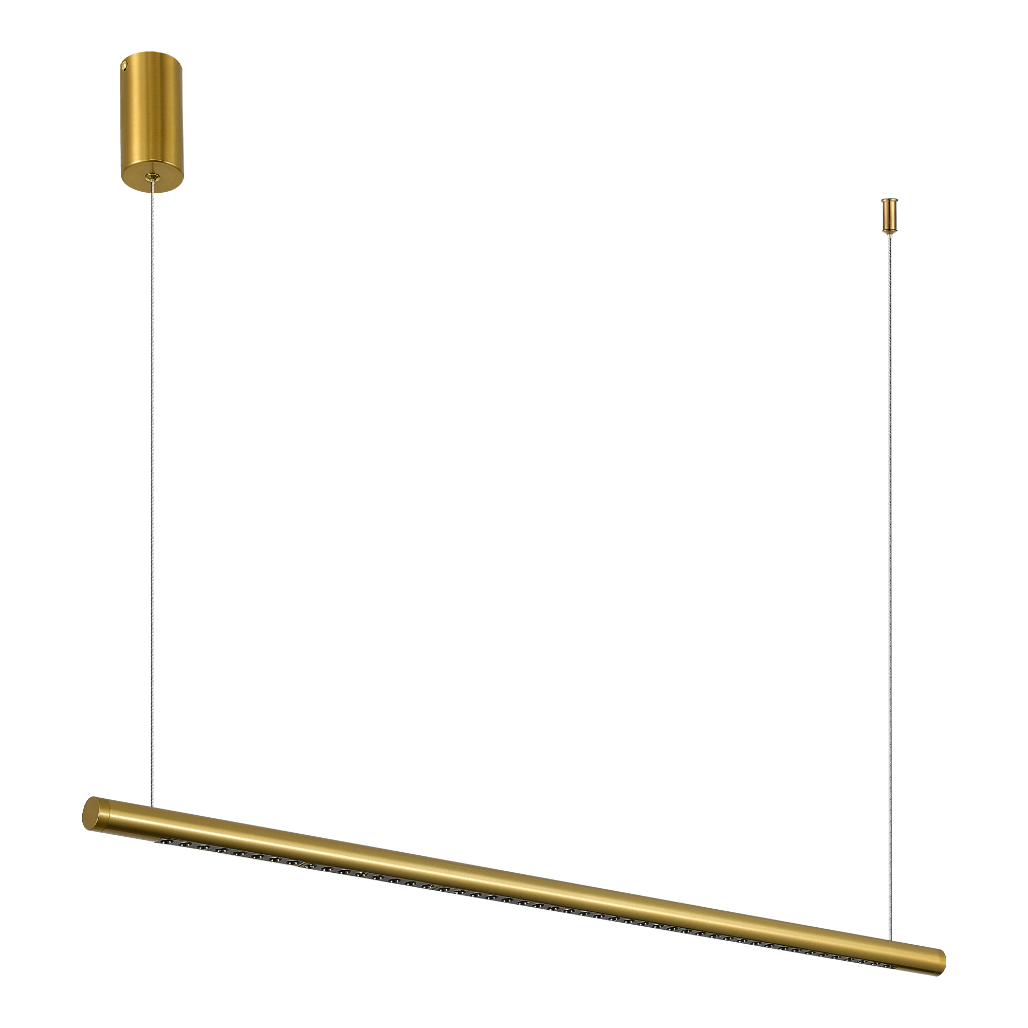 SL6238.313.01 Светильник подвесной ST-Luce латунь/латунь LED 1*28W 4000K PARILLA