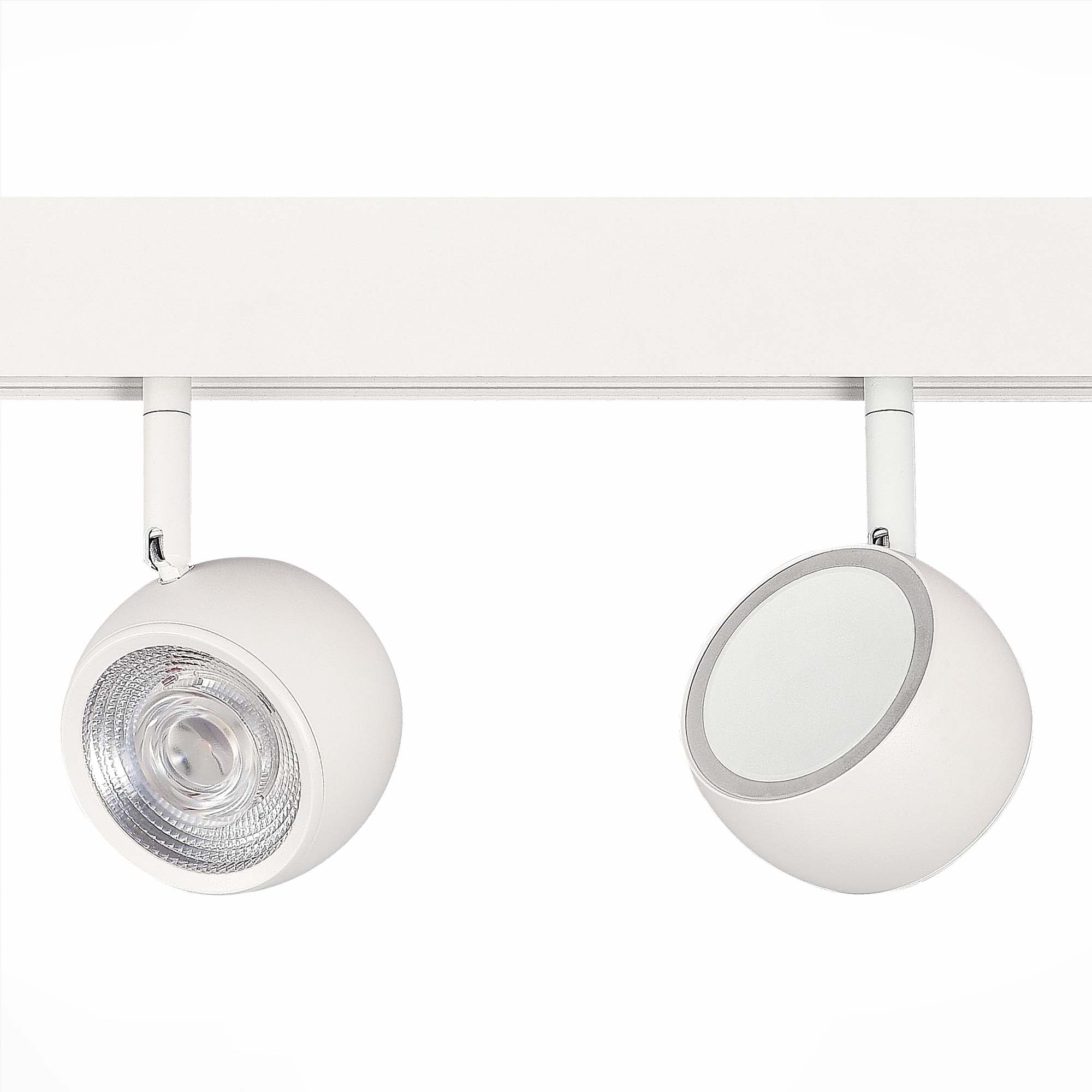 ST355.536.10 Магнитный трековый светильник Белый LED 1*10W 3000K 470Lm Ra>80 36° IP20 L120xW50xH176 SKYLINE 48