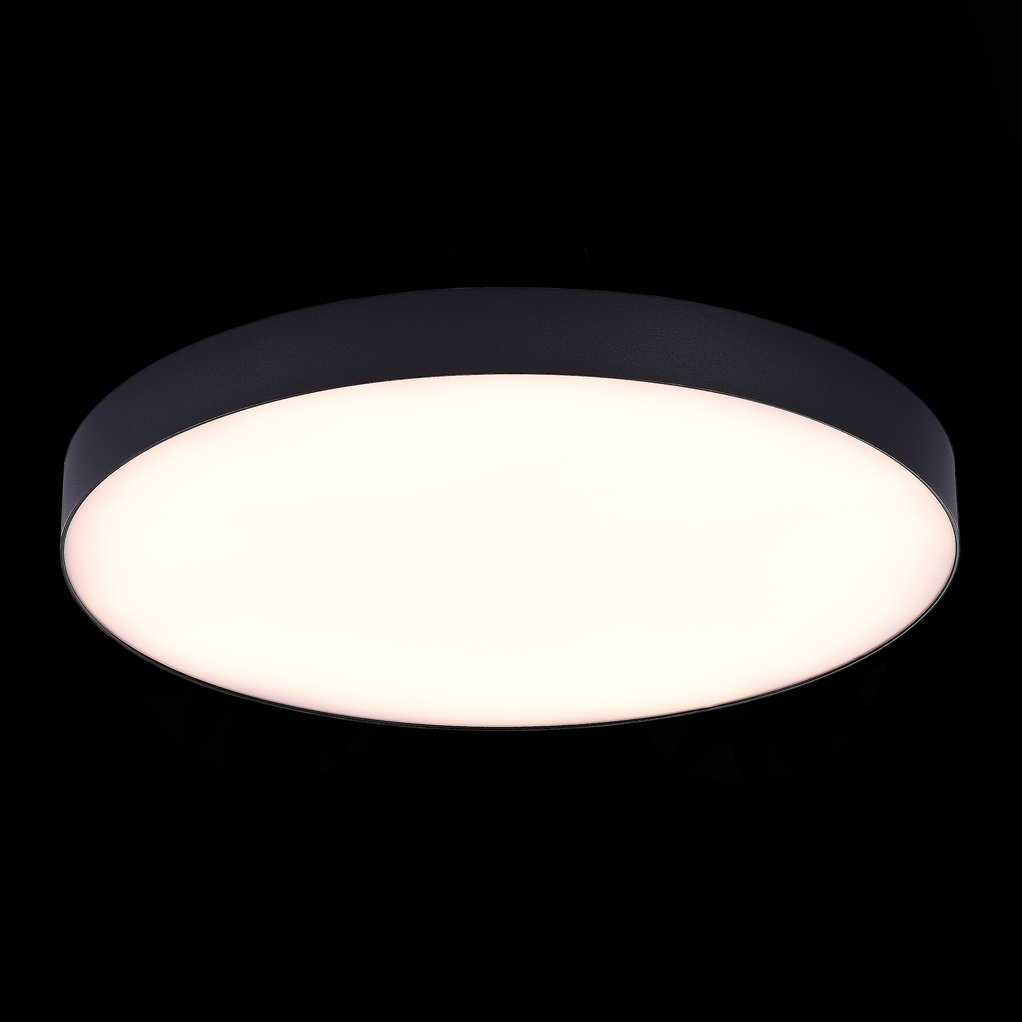 ST606.432.96 Светильник потолочный Черный LED 1*96W 3000K 8 640Lm Ra&gt;85 120° IP20 D600xH55 185-265V Накладные светильники