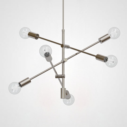 Люстра Mobile Chandelier - Large 6 Хром от Imperiumloft 191623-22