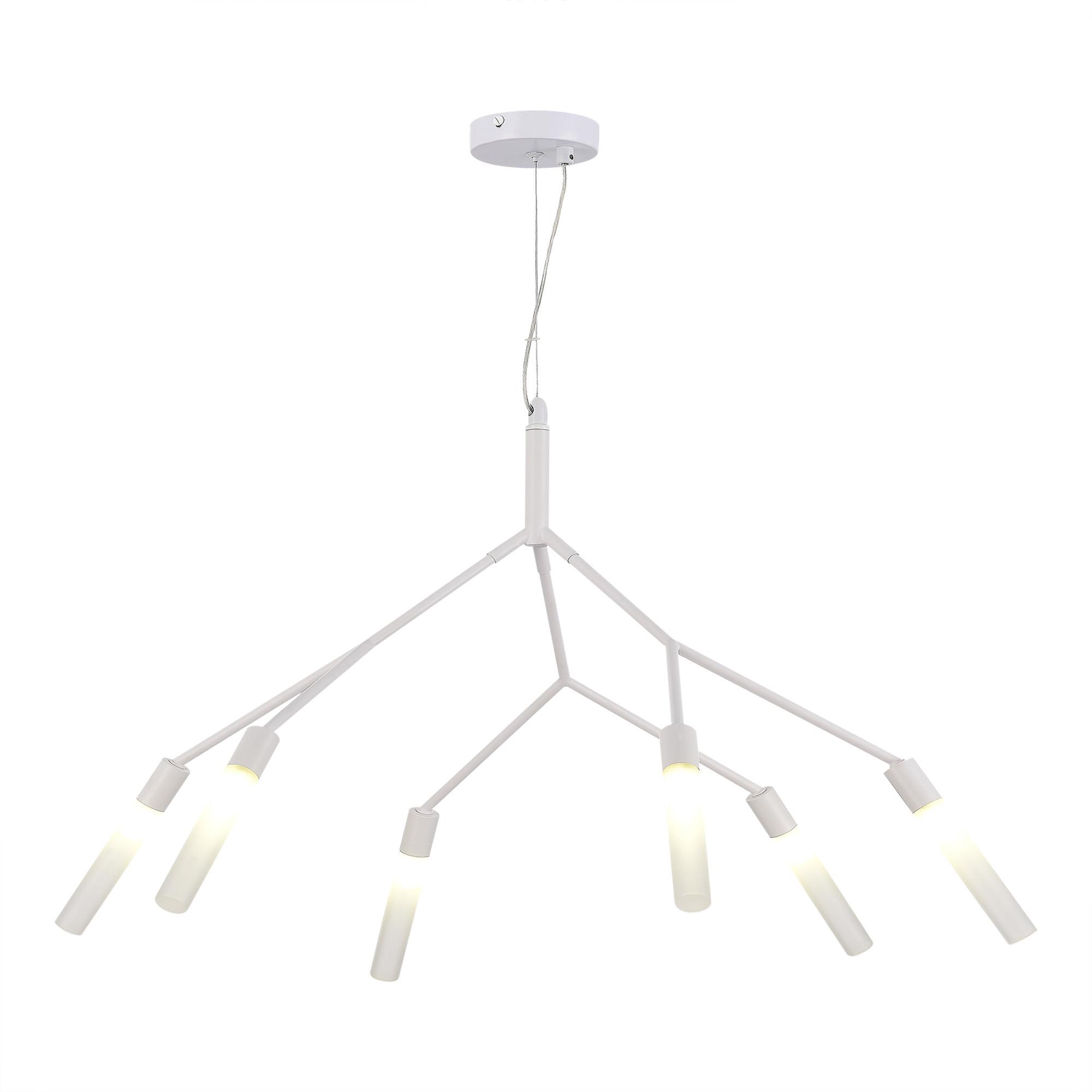 SLE1129-503-06 Светильник подвесной Белый/Белый G9 6*5W KAITO