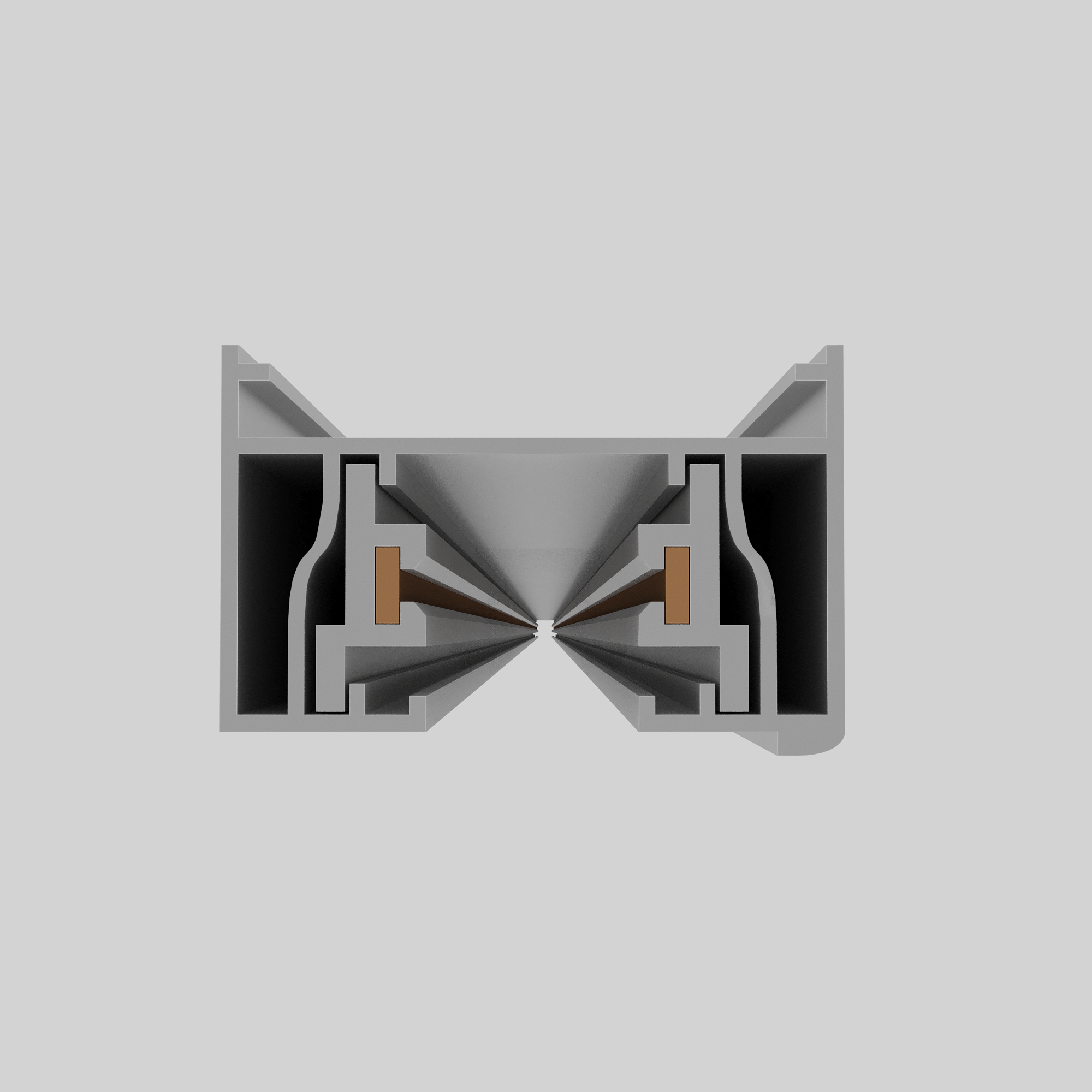 ST001.539.00 Шинопровод однофазный накладной  ST-Luce Белый Длина 3 000мм BASE