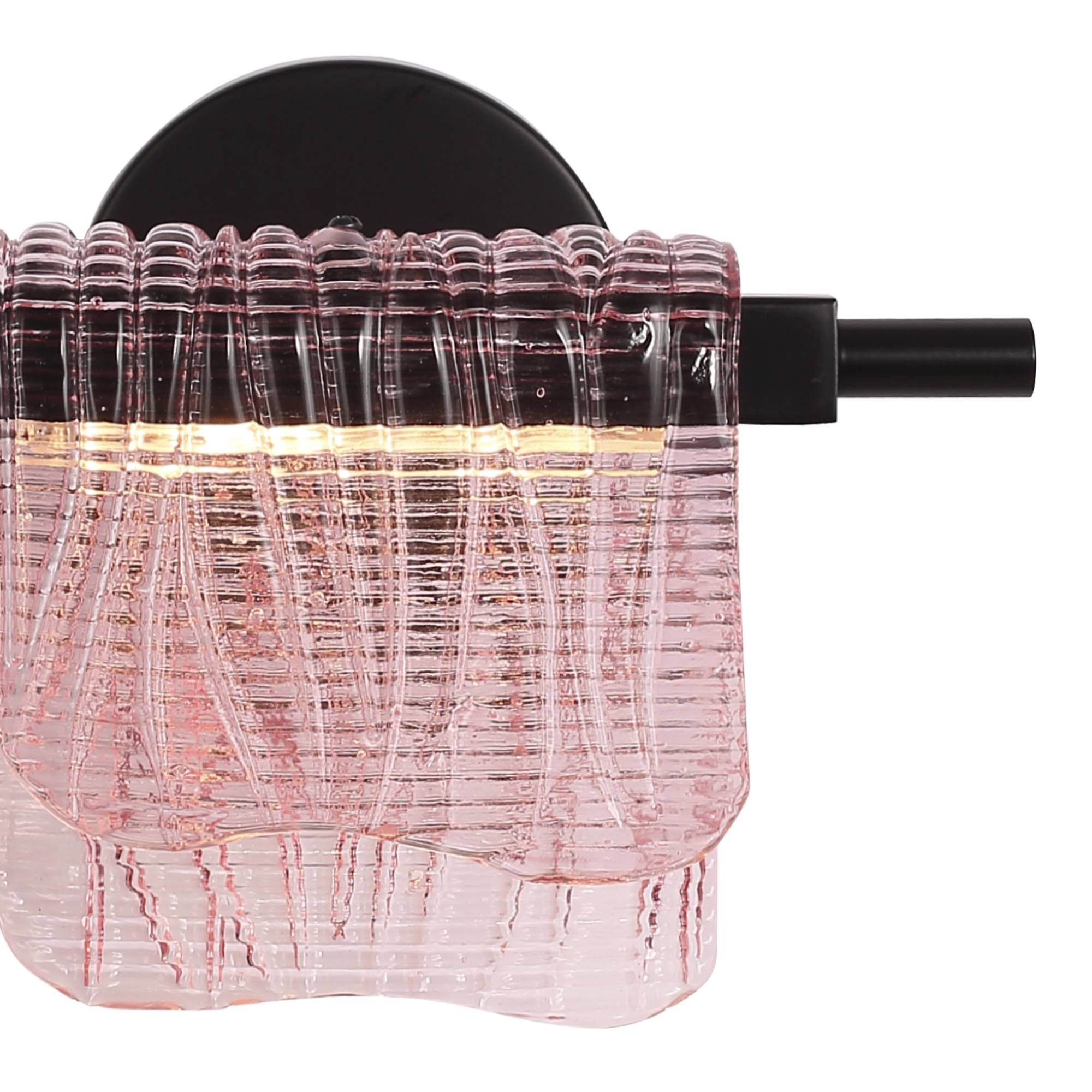 SL6021.401.06 Светильник настенный ST-Luce черный/розовый LED 1*6W 3000K VOILE