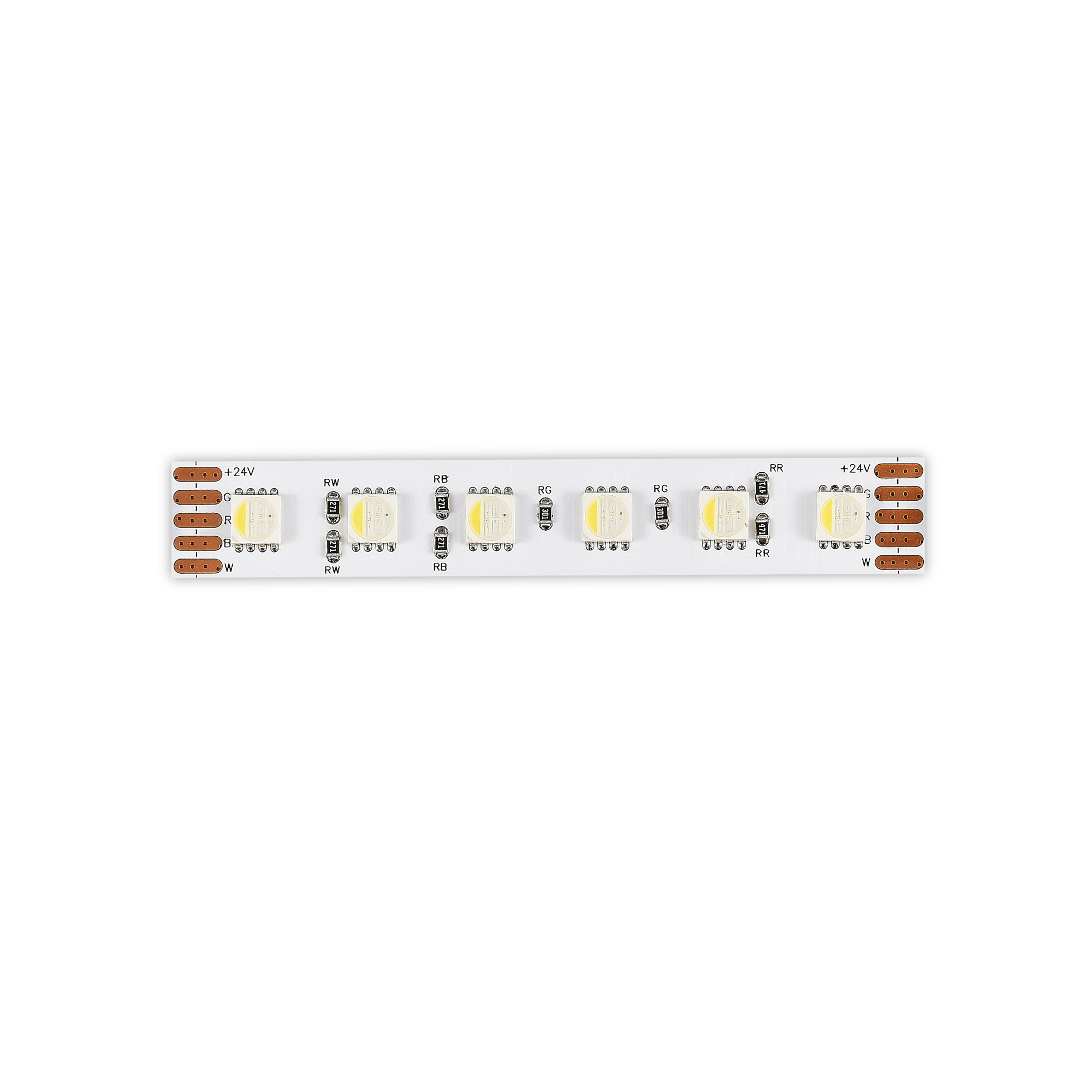 ST1005.418.20RGBW Светодиодная лента 18Вт/м (сум.) 4000К 2100Lm (для бел.) Ra90 IP20 L5000xW12 24В Светодиодные ленты