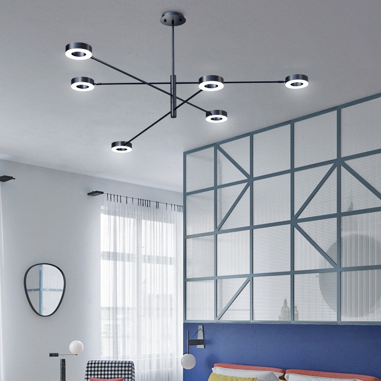 Подвесная Люстра Atissa S 6 D115 Black от Imperiumloft 140538-26