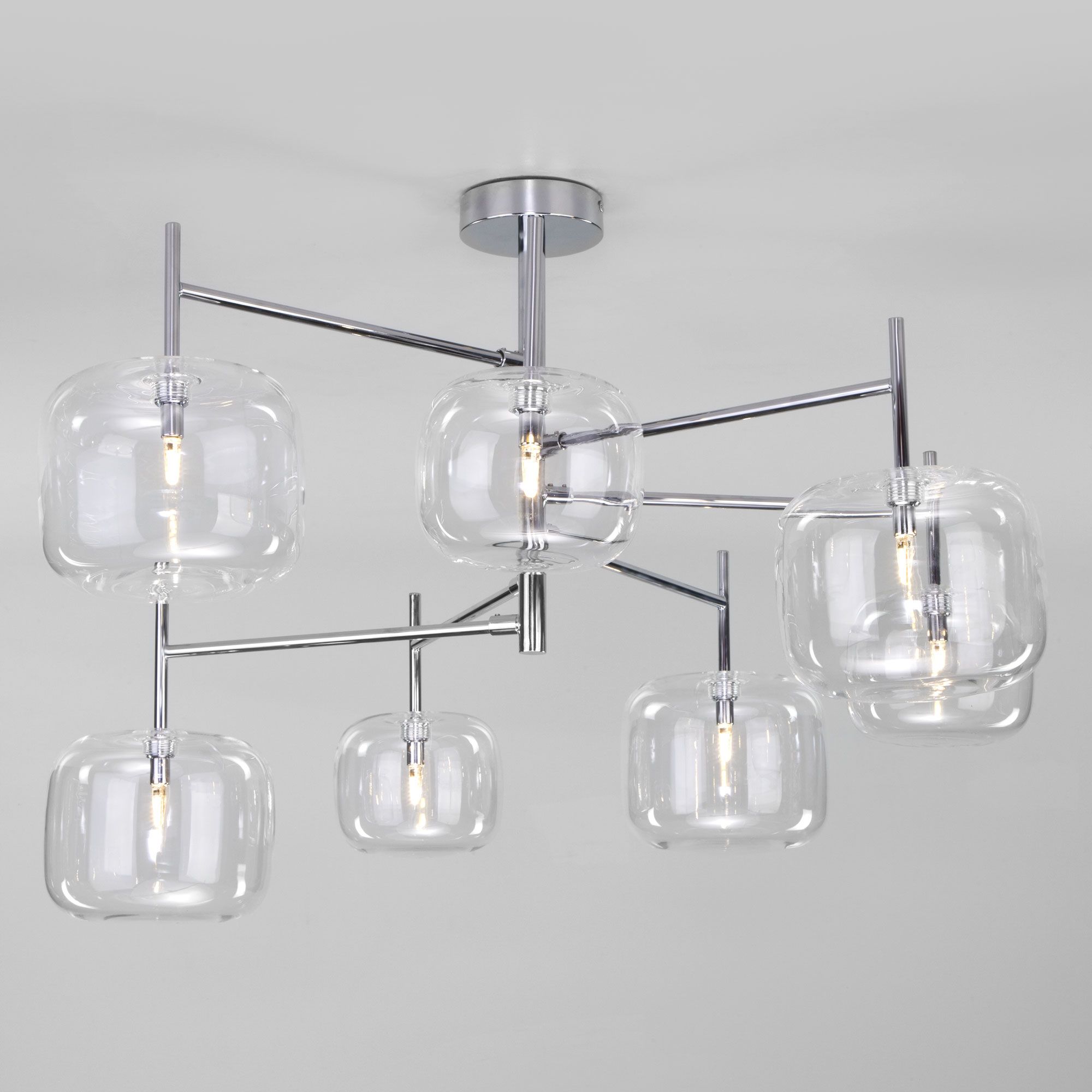 Потолочный светильник Eurosvet 70128/7 хром