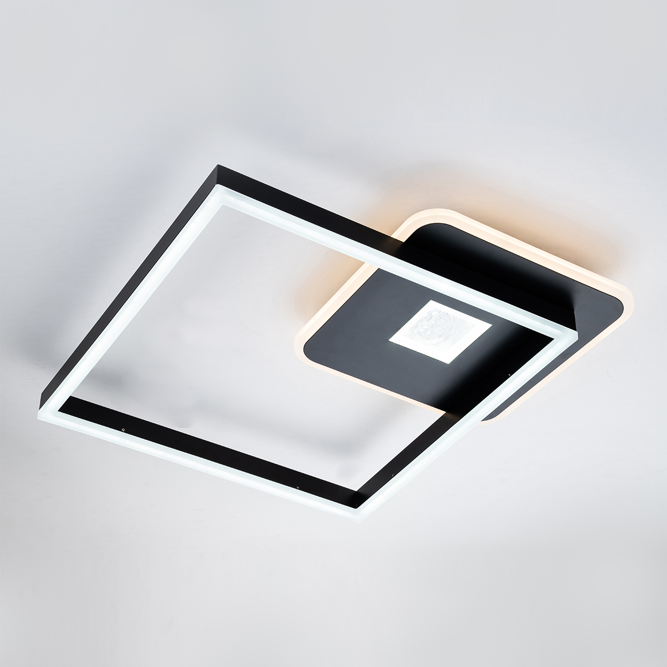 Потолочный светильник Escada 10235/1 LED*80W Black/White 