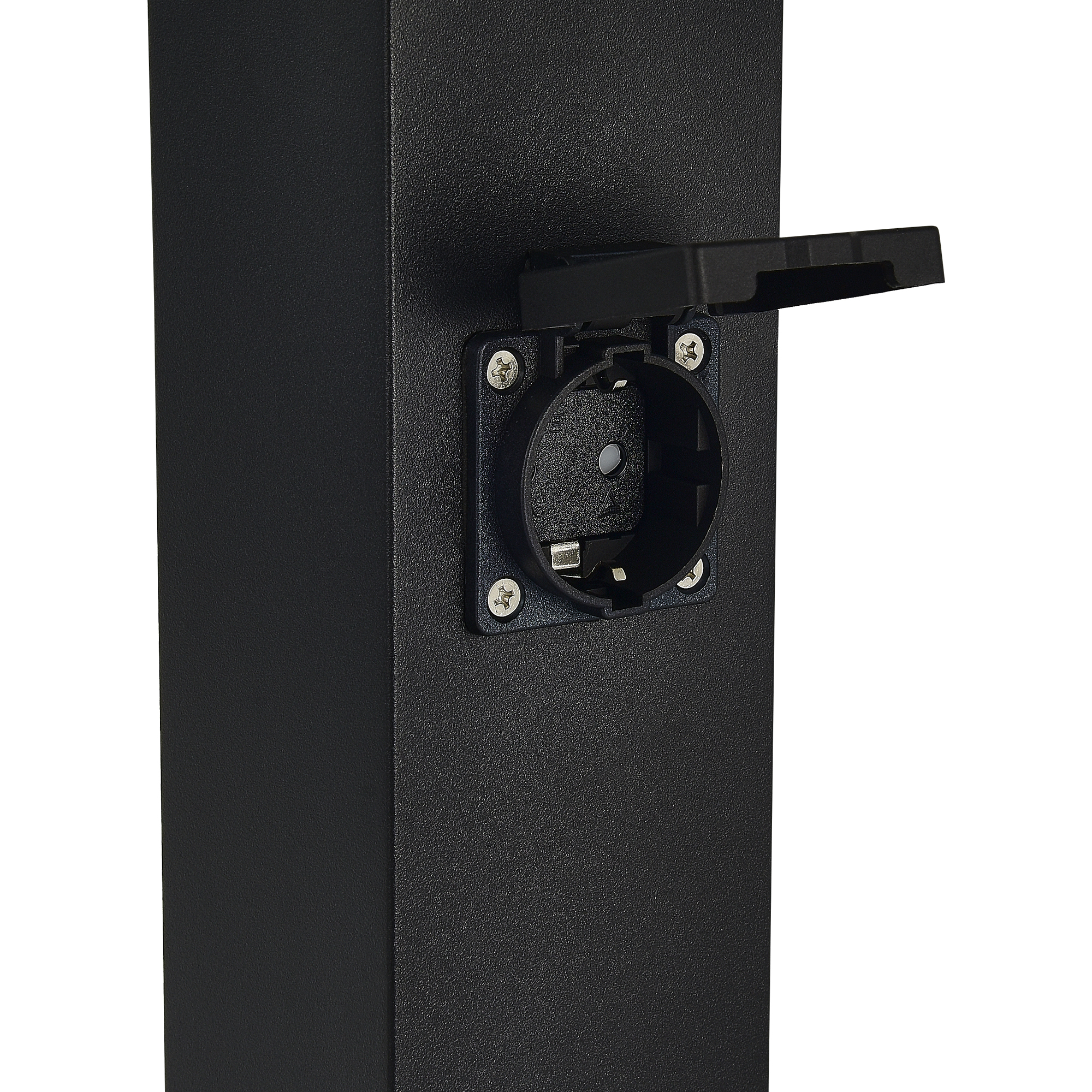 SL9012.415.00 Столб уличный 4 розетки ST-Luce черный 3500W SOCKET