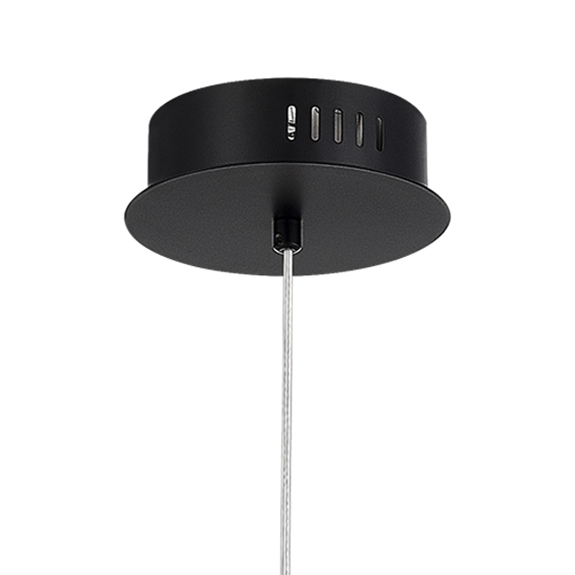 SL6130.403.06 Светильник подвесной ST-Luce Черный/Белый, Дымчатый LED 1*8W 3000K АЙС