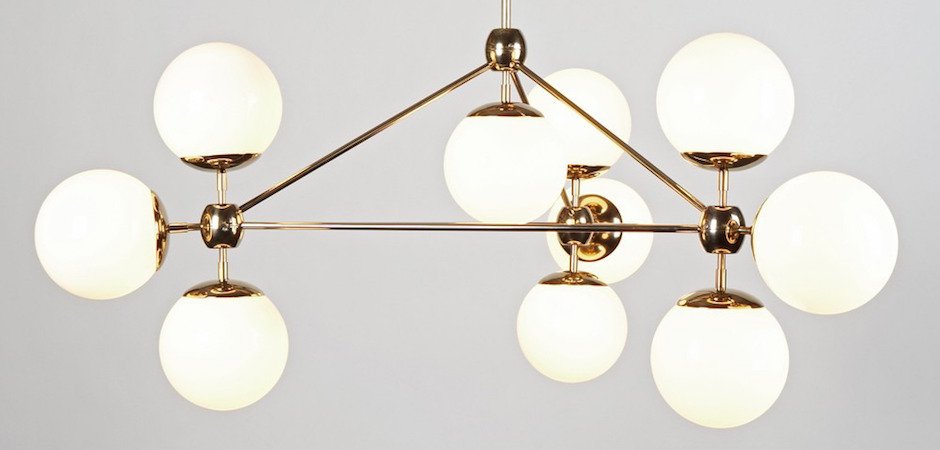 Люстра Modo Chandelier White Glass L10 от Imperiumloft 73451-22