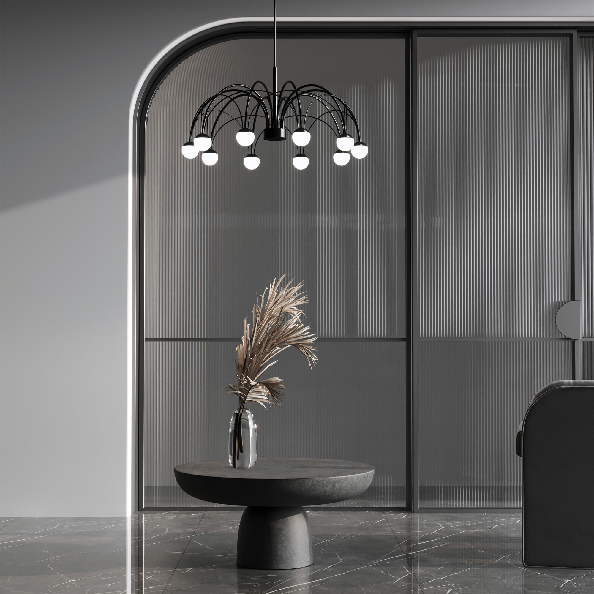 Подвесной светильник Eurosvet 90034/10 LED черный