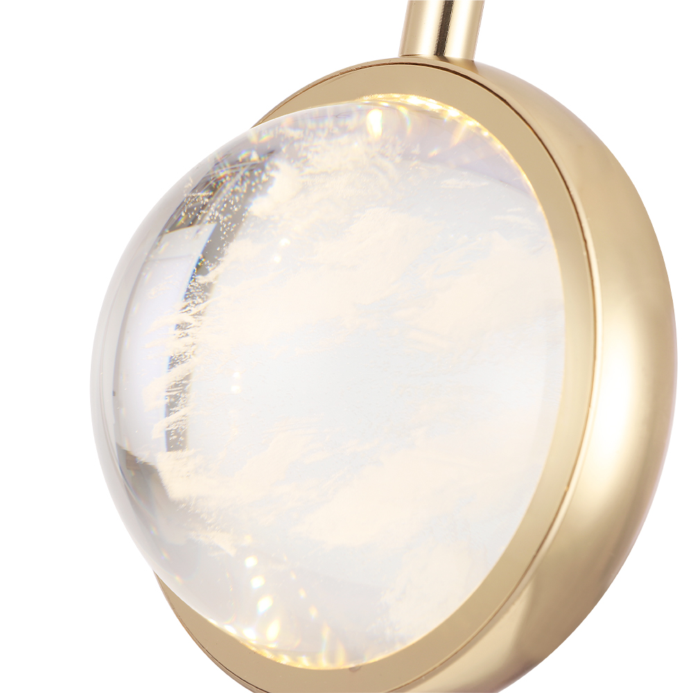 Светильник подвесной Crystal Lux CIELO SP6W LED GOLD