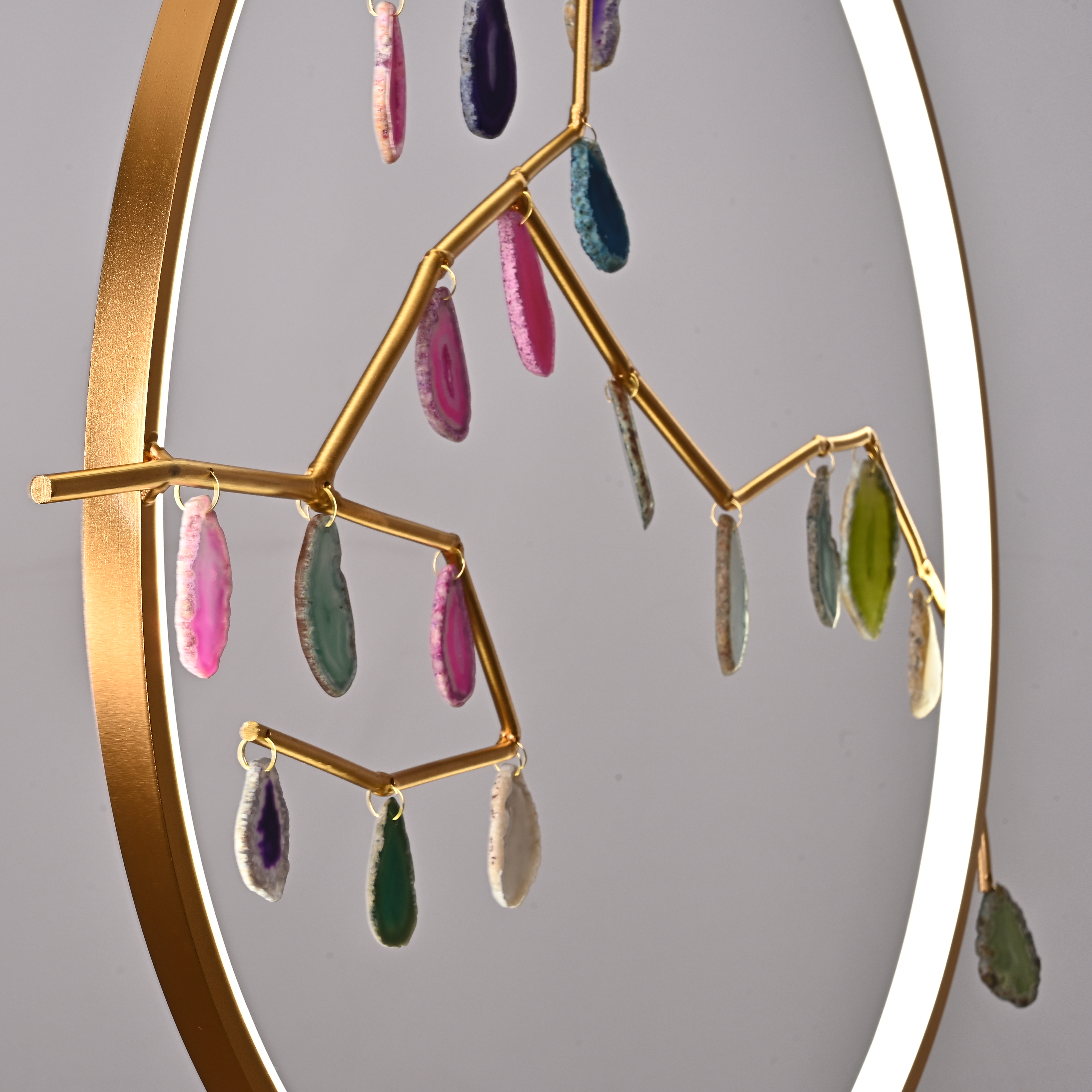 Подвесной светильник AGATE 10 multicolour D60 189670-23