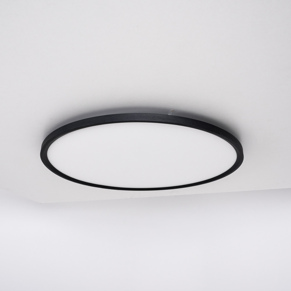 Потолочный светильник EXTRASLIM D80 Black 212745-26