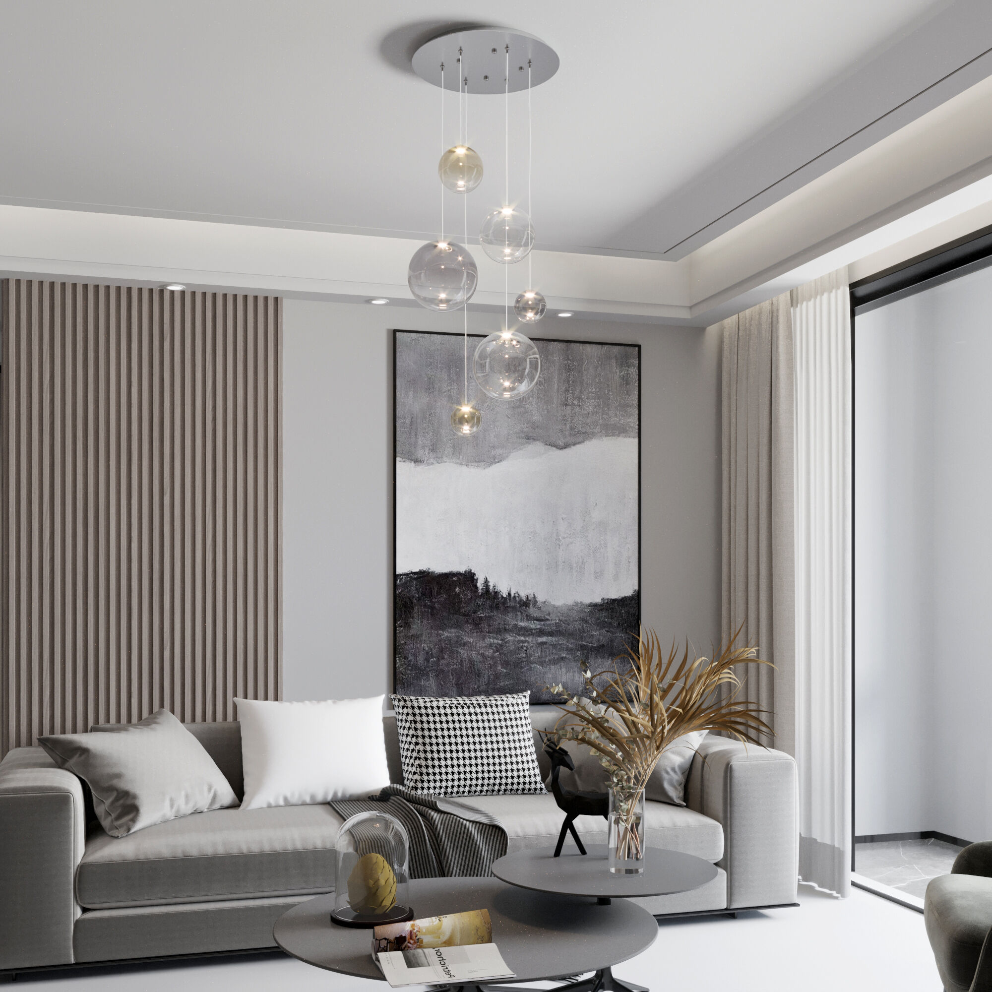 Подвесной светильник Eurosvet 50230 LED хром