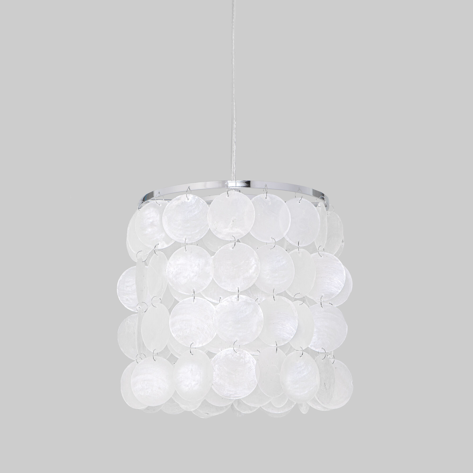 Подвесной светильник Eurosvet 60185/1 хром /перламутр